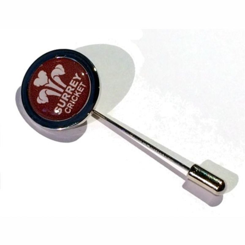 Stick Pin Blank 16mm Round Silver and print dome